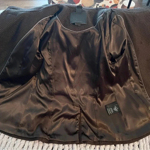 Mackage Wool and Leather Coat Size Large - Picture 13 of 16
